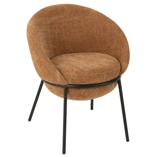 Cihlová jídelní židle Renon - 61*59*76 cm J-Line by Jolipa