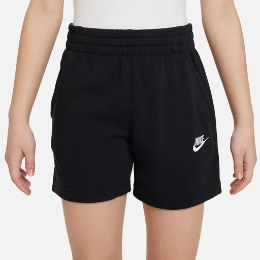 Nike Sportswear Club Fleece Big Kids (Girls) 5 French Terry Shorts XS