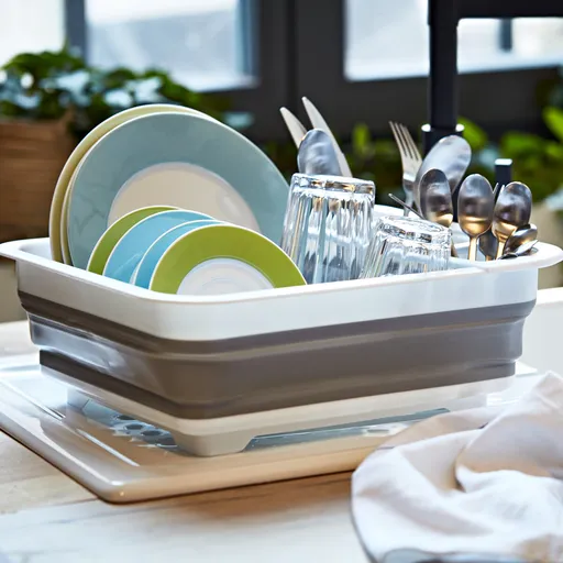 Skládací odkapávač na nádobí