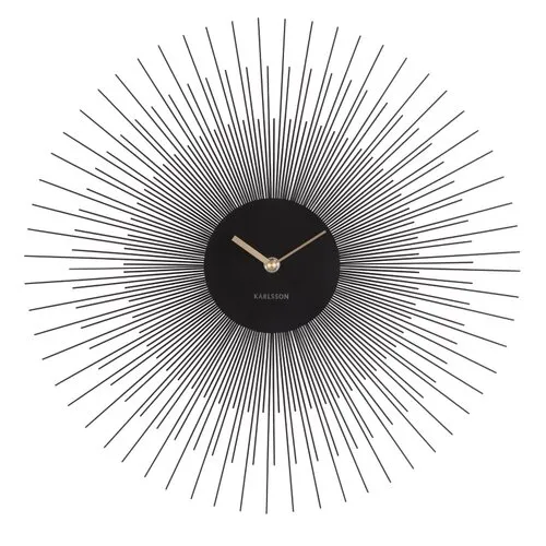 Karlsson 5817BK Designové nástěnné hodiny  pr. 45 cm