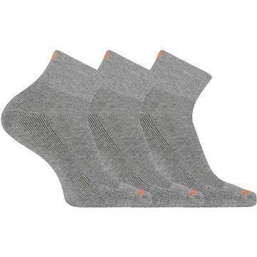 Merrell MEA33565Q3B2 Cushioned Cotton Quarter (3 packs) gray  (SPTmerr0112nad)