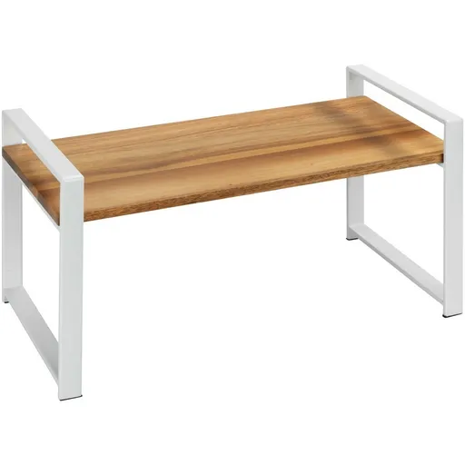 Wenko Kuchyňská police z akácie Louisa, 1 patro, 40 × 20 × 20 cm