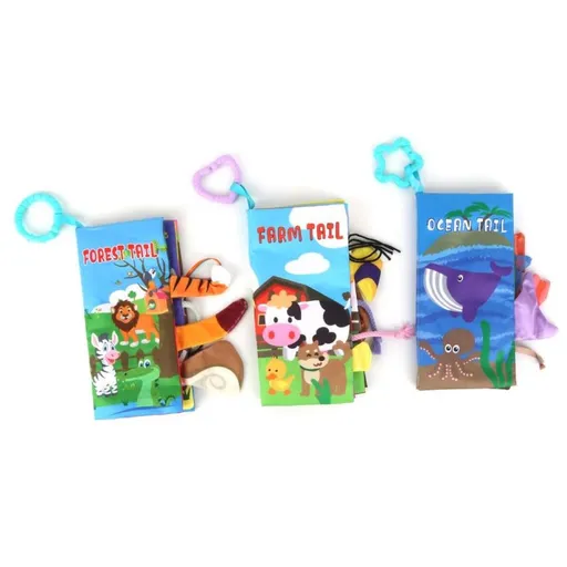 Alltoys Měkké knížky pro nejmenší