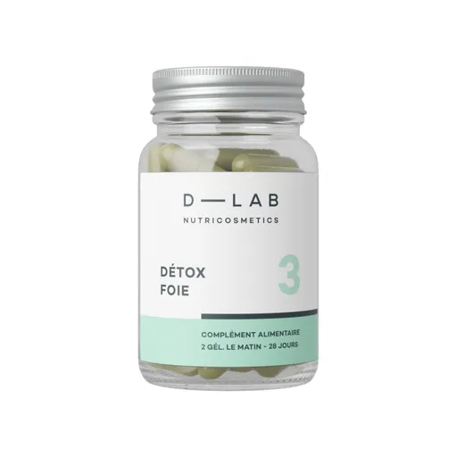 D-LAB Liver Detox očista organismu a jater 56 kapslí