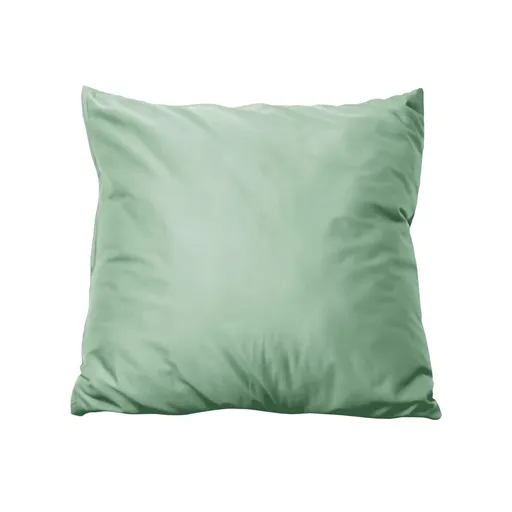 Polášek Povlečení z bavlněného saténu - Light green | 40 x 40 cm