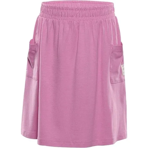 ALPINE PRO REWO Dětská letní sukně, růžová, velikost 104-110