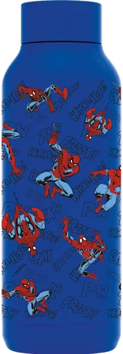 Nerezová termoláhev Solid, 510ml, Quokka, Spiderman