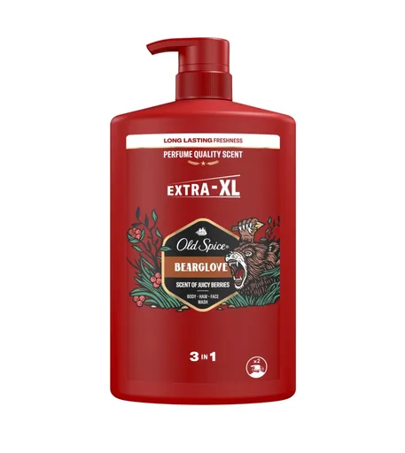 Old Spice Bearglove Pánský sprchový gel 3v1 1000 ml