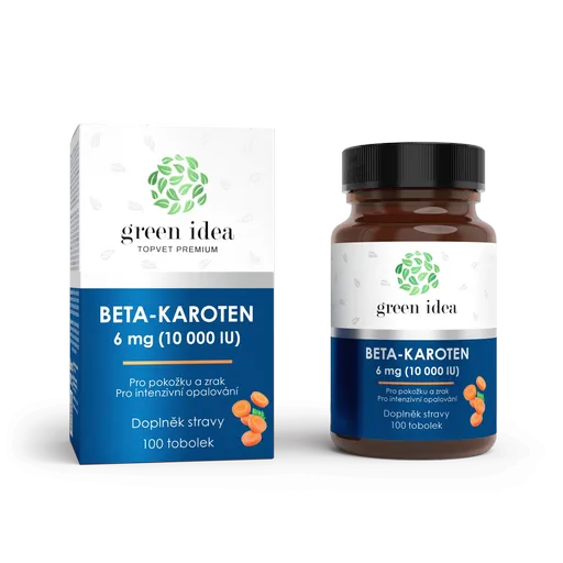 Beta-karoten - tobolky 100 ks - Green idea