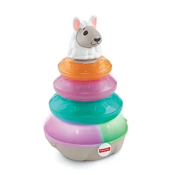 Fisher-Price Linkimals mluvící lama s kroužky CZ (0887961917277)