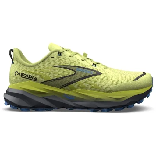 BROOKS CASCADIA 19 M Pánská běžecká obuv, žlutá, velikost 44