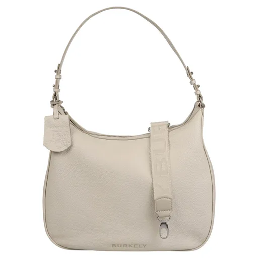 Dámská kožená kabelka přes rameno Burkely Ronda - krémová