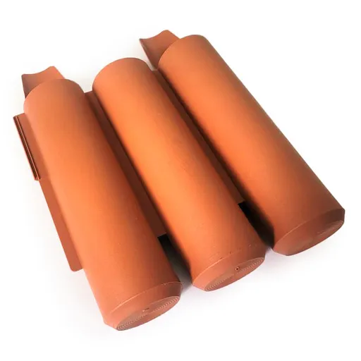 Zahradní palisáda - lem trávníku Maxi terakota, 2 m