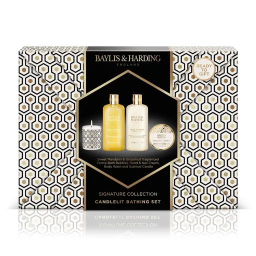 Baylis & Harding Sada péče o tělo Mandarinka & Grapefruit 4 ks