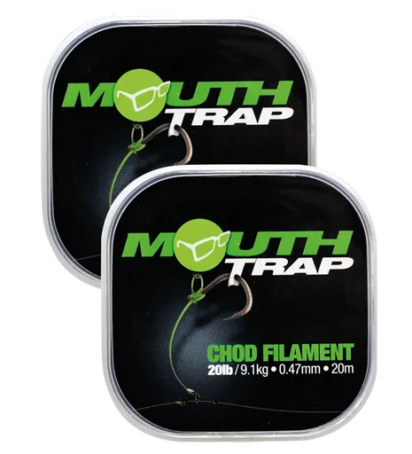 Korda návazcový vlasec mouth trap 20 m - 0,53 mm 25 lb