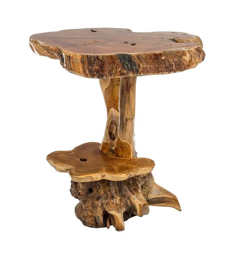 DEOKORK Teakový stojan na kytky BRANCH II