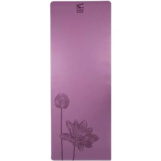 SHARP SHAPE PU YOGA MAT Yoga podložka, fialová, velikost