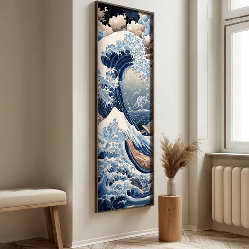 Dekorativní rámovaný obraz z MDF EMR097