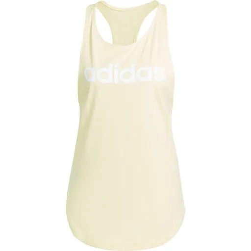 adidas LINEAR TANK TOP Dámské tílko, žlutá, velikost