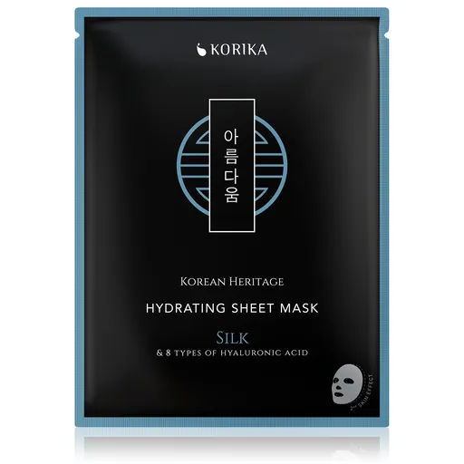 KORIKA Hydratační plátýnková maska s 8 typy kyseliny hyaluronové Korean Heritage (Hydrating Sheet Mask) 25 g