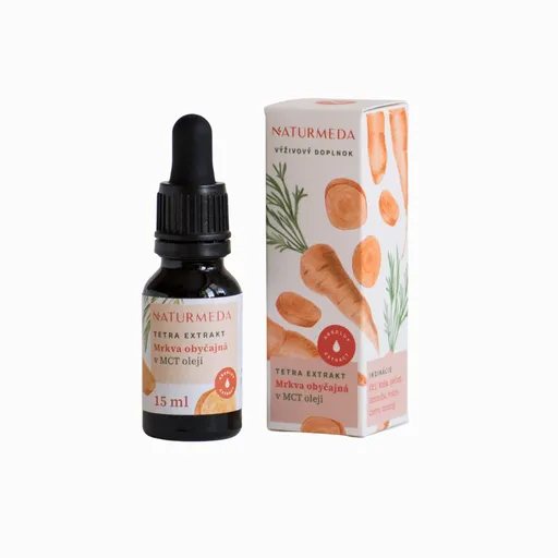 Mrkev - Tetra bylinný extrakt – 15 ml – Naturmeda