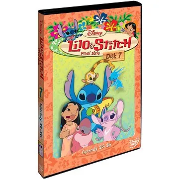 Lilo a Stitch 1. série - disk 7. - DVD (D00432)