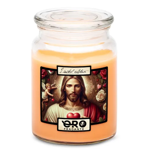 Svíčka Dárce lásky (Vůně svíčky: Tropické ovoce)