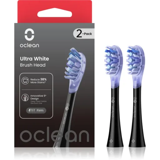 Oclean Ultra White UW02 náhradní hlavice Black 2 ks