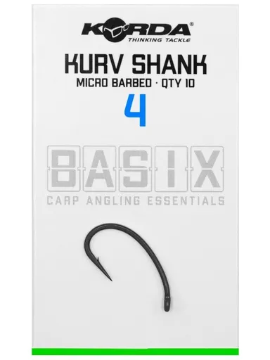 Korda háčky basix kurv shank micro barbed - 4