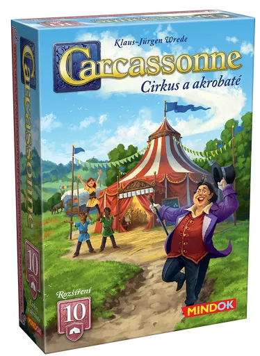 Carcassonne rozšíření 10: Cirkus a akrobaté (2025) - Wrede Klaus-Jürgen