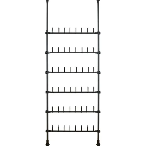 Wenko Teleskopický věšák na 48 párů bot Herkules Shoes, černá