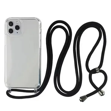 Pouzdro Strap Case pro iPhone 15 Transparent