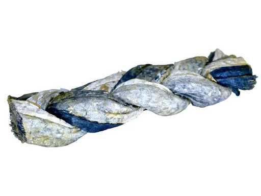 LK Baits Pet Luxusní rybí copánky z kůže lososa 1ks,LK Baits Pet Luxusní rybí copánky z kůže lososa 1ks