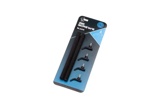 Nash Rovnátka Zig Screws 4ks - Černá,Nash Rovnátka Zig Screws 4ks - Černá