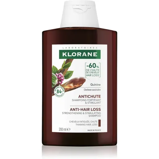 Klorane Chinin Anti-Hair Loss Shampoo posilující šampon proti vypadávání vlasů 200 ml