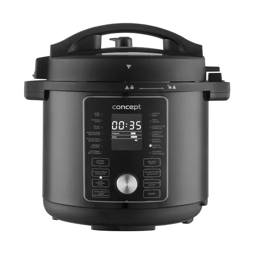 Concept CK8000 Cookery 5,6 l multifunkční tlakový hrnec s Air Fry poklicí