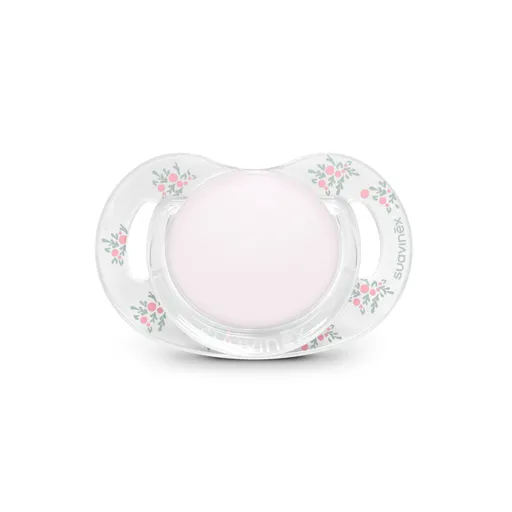 Suavinex Poetry Fyziologický dudlík SX Pro 0-6m 1 ks růžový