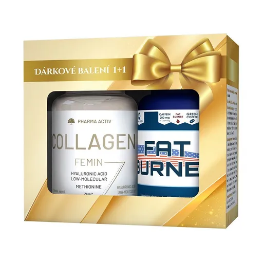 Pharma Activ Collagen Femin + Fat Burner 90 tobolek + 90 kapslí