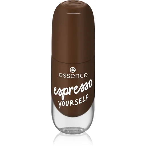 essence Gel Nail Colour lak na nehty odstín 86 espresso YOURSELF 8 ml