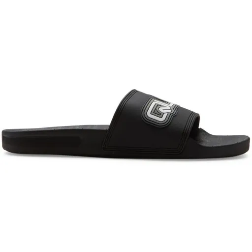 Quiksilver RIVI WORDMARK SLIDE II Pánské pantofle, černá, velikost 41