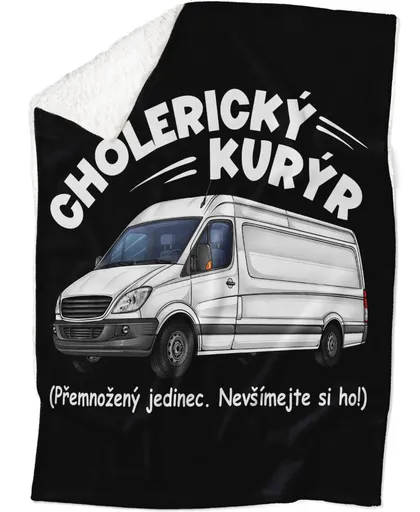 Deka Cholerický kurýr (Podšití beránkem: ANO)