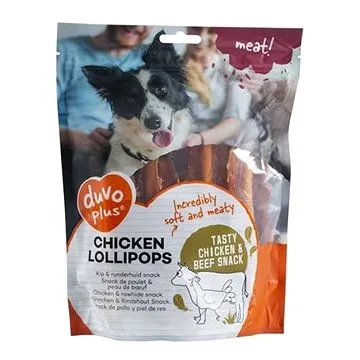 DUVO+ Meat! Kožená tyčinka obtočená s kuřecím masem 400g (5414365341336)