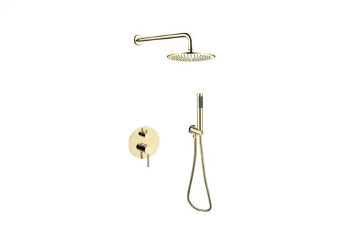 BESCO Podomítkový sprchový set DECCO/ILLUSION I Zlatá lesklá BABPDIIJZ