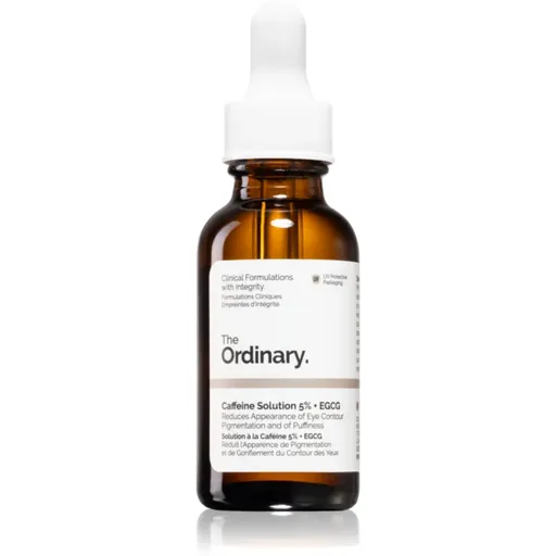 The Ordinary Caffeine Solution 5% + EGCG Eye Serum oční sérum proti otokům a tmavým kruhům 30 ml