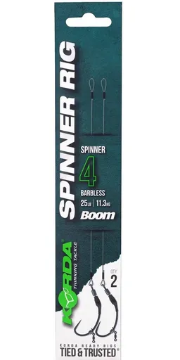 Korda návazec spinner rig spinner barbless 25 lb - 4