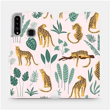 Flip pouzdro na mobil Samsung Galaxy A20S - MP07S Leopardi (5903516784165)
