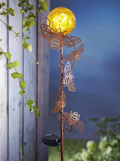 Solární zahradní zápich Včela