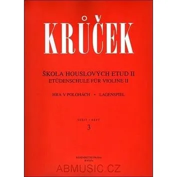 Škola houslových etud II: sešit 3, 4 (9790260103580)