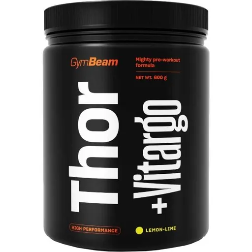 GymBeam THOR FUEL + VITARGO 600 G CITRON + LIMETKA Předtréninkový stimulant, , velikost 600 G