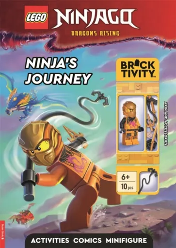 LEGOÂ® NINJAGOÂ®: Ninja's Journey Activity Book (with Arin minifigure and accessories) - Buster Books, LEGOÂ®